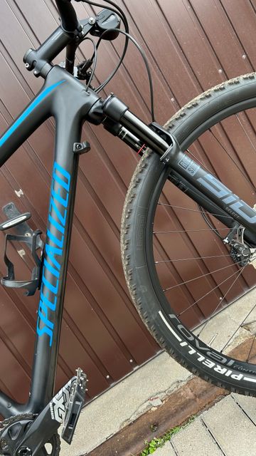 Specialized Epic Hardtail Comp Carbon World Cup 2017 2017 Mountainbike usato, Nero — immagine 8 di 9