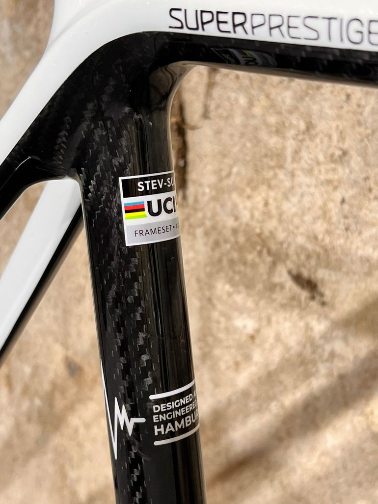 Used Stevens Super Prestige 2026 Frameset 2026 Road & Gravel, White — image 12 of 13