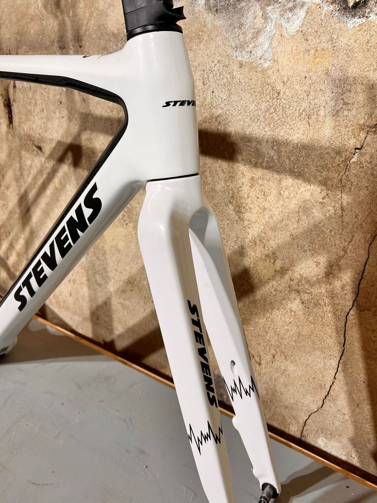 Used Stevens Super Prestige 2026 Frameset 2026 Road & Gravel, White — image 10 of 13