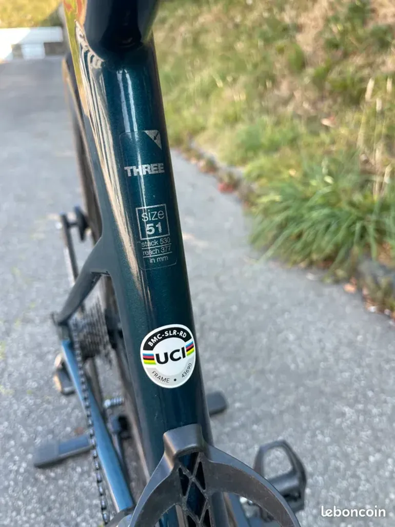 Gebrauchtes Bmc Slr Three 2022 Road & Gravel, Blau — Bild 3 von 9