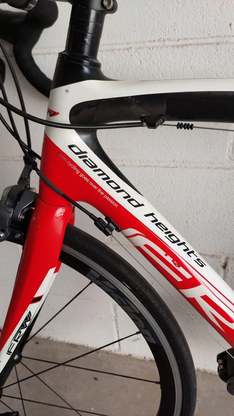 Gebrauchtes FRW Diamond Heights 2014 Road & Gravel, Rot — Bild 8 von 8