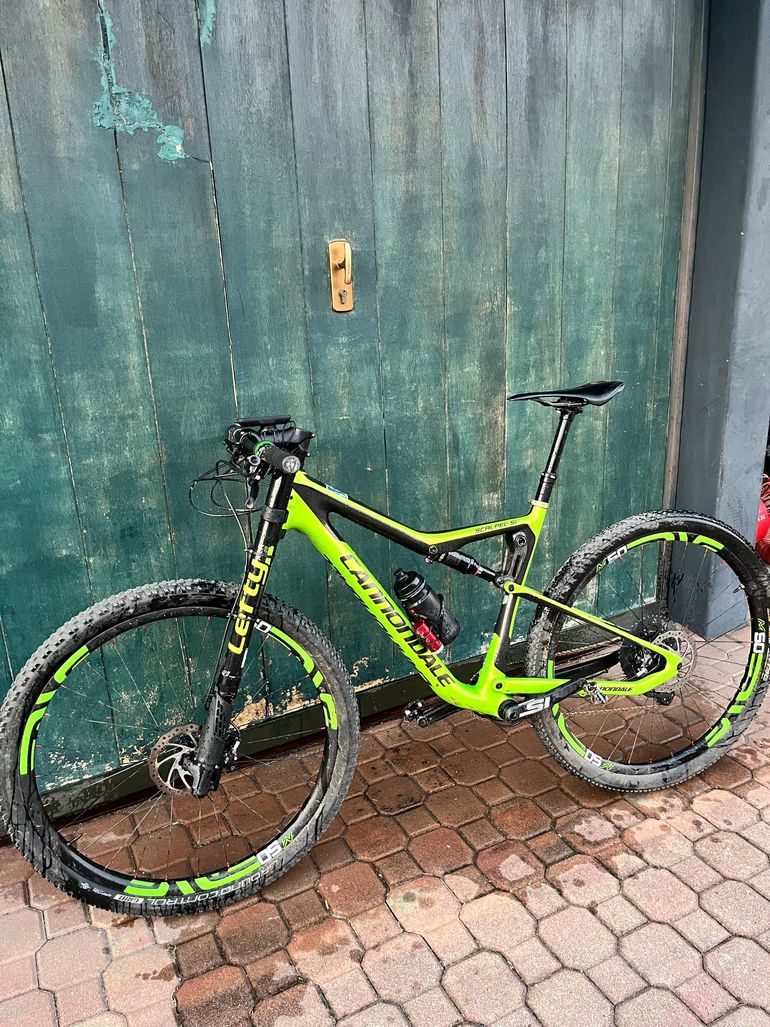 Cannondale Scalpel-Si Team 2017 2017 Mountainbike usato, Verde — immagine 2 di 18