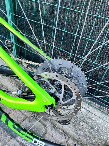 Cannondale Scalpel-Si Team 2017 2017 Mountainbike usato, Verde — immagine 13 di 18