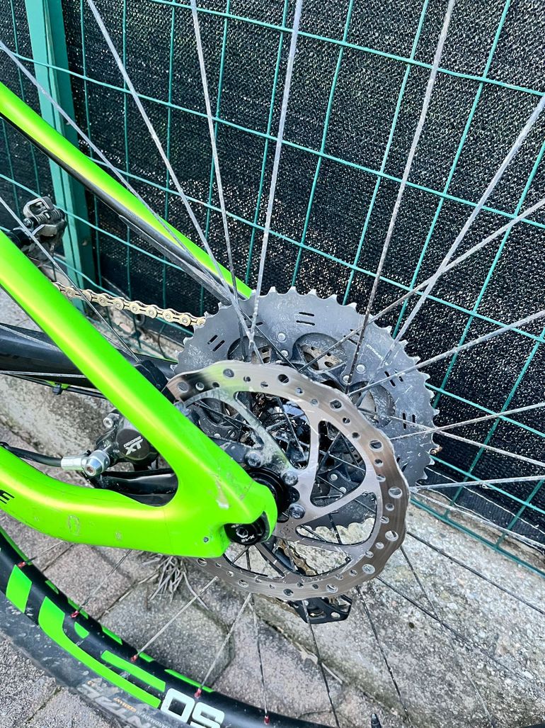 Cannondale Scalpel-Si Team 2017 2017 Mountainbike usato, Verde — immagine 13 di 18