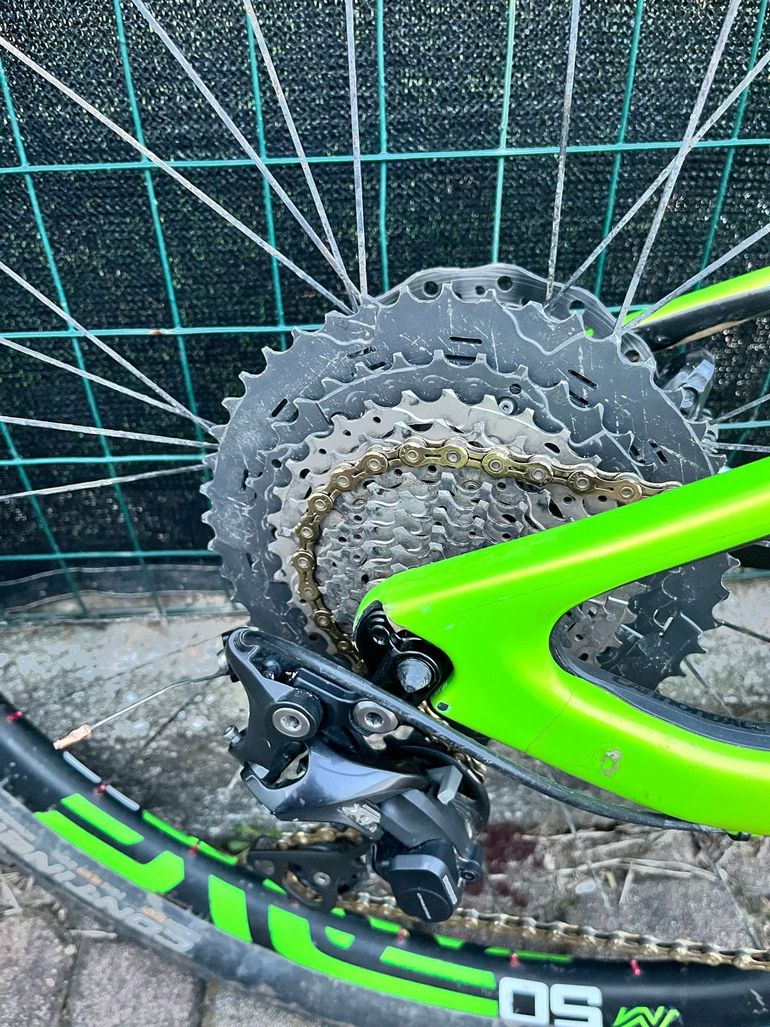 Cannondale Scalpel-Si Team 2017 2017 Mountainbike usato, Verde — immagine 3 di 18