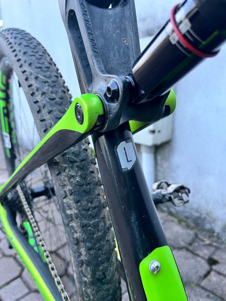 Cannondale Scalpel-Si Team 2017 2017 Mountainbike usato, Verde — immagine 7 di 18