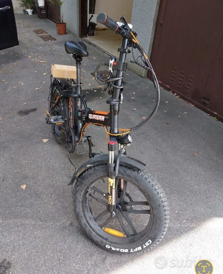 NCX MOTO FATBIKE ELETTRICA PIEGHEVOLE NCX QUASAR ALLOY 250W 2021 Urban d'occasion — image 2 sur 6