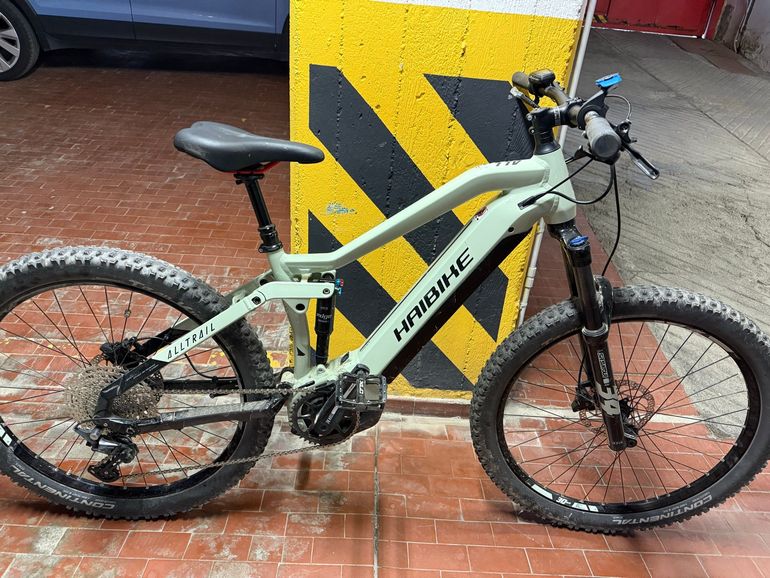 Haibike AllTrail 5 2024 2024 Mountainbike de segunda mano, Verde — imagen 2 de 9
