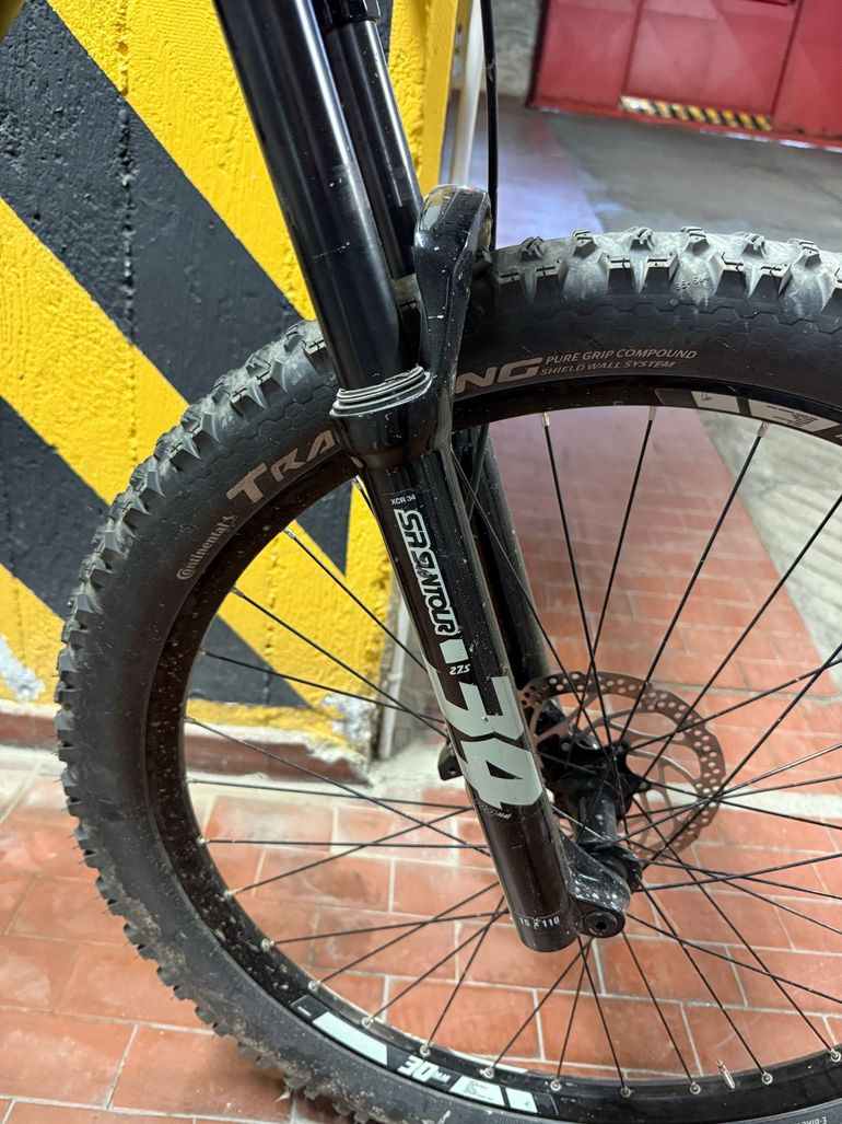 Haibike AllTrail 5 2024 2024 Mountainbike de segunda mano, Verde — imagen 7 de 9