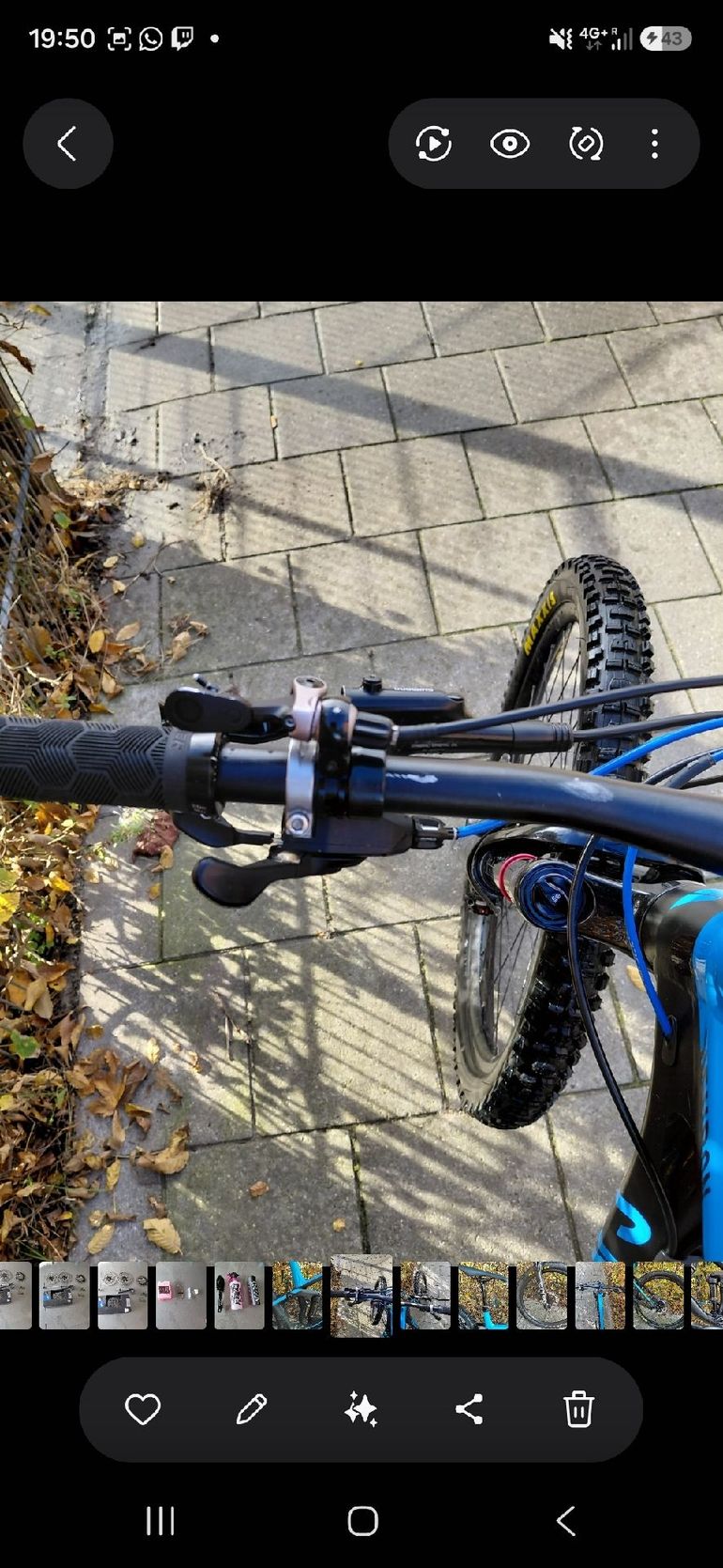 Gebrauchtes Canyon Neuron AL 6.0 2019 2019 Mountainbike, Blau, 27, 5 (650B) — Bild 6 von 9