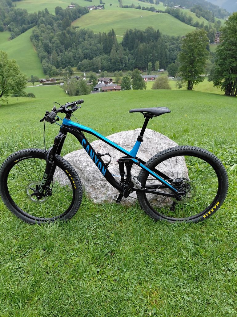 Gebrauchtes Canyon Neuron AL 6.0 2019 2019 Mountainbike, Blau, 27, 5 (650B) — Bild 2 von 9
