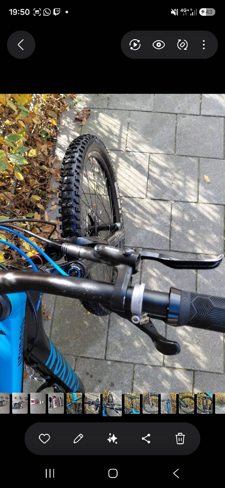 Gebrauchtes Canyon Neuron AL 6.0 2019 2019 Mountainbike, Blau, 27, 5 (650B) — Bild 7 von 9