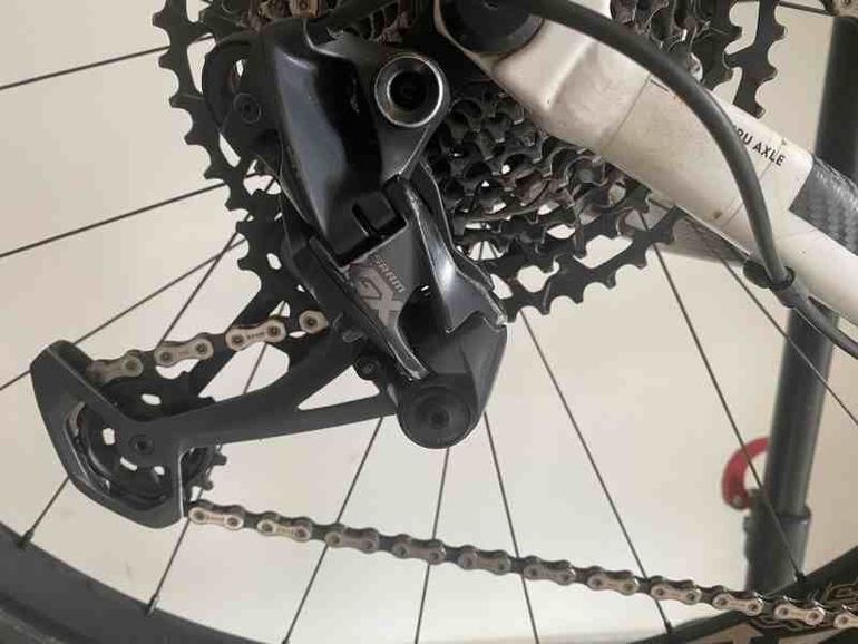 ROCKRIDER Custom SRAM GX Eagle 2023 Mountainbike de segunda mano, Blanco — imagen 10 de 16