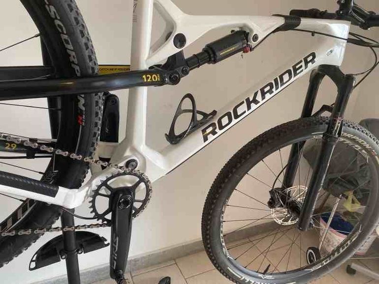 ROCKRIDER Custom SRAM GX Eagle 2023 Mountainbike de segunda mano, Blanco — imagen 2 de 16