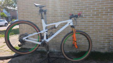 Used Vink Custom SRAM XX1 Eagle AXS 2021 Mountainbike, White — image 1 of 14