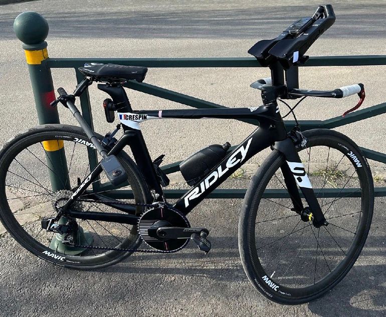 Gebrauchtes Ridley Chronus 105 Mix 2018 Frameset 2018 Road & Gravel, Schwarz — Bild 3 von 3