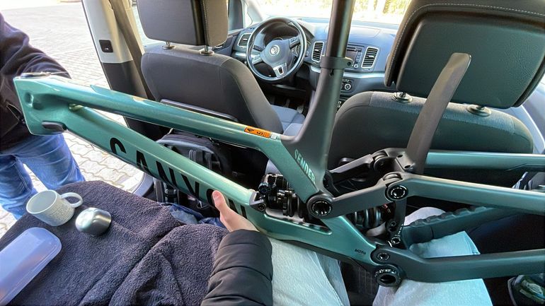 Použité Canyon Sender CFR Mullet 2024 Frameset 2024 Mountainbike — obrázek 3 z 5