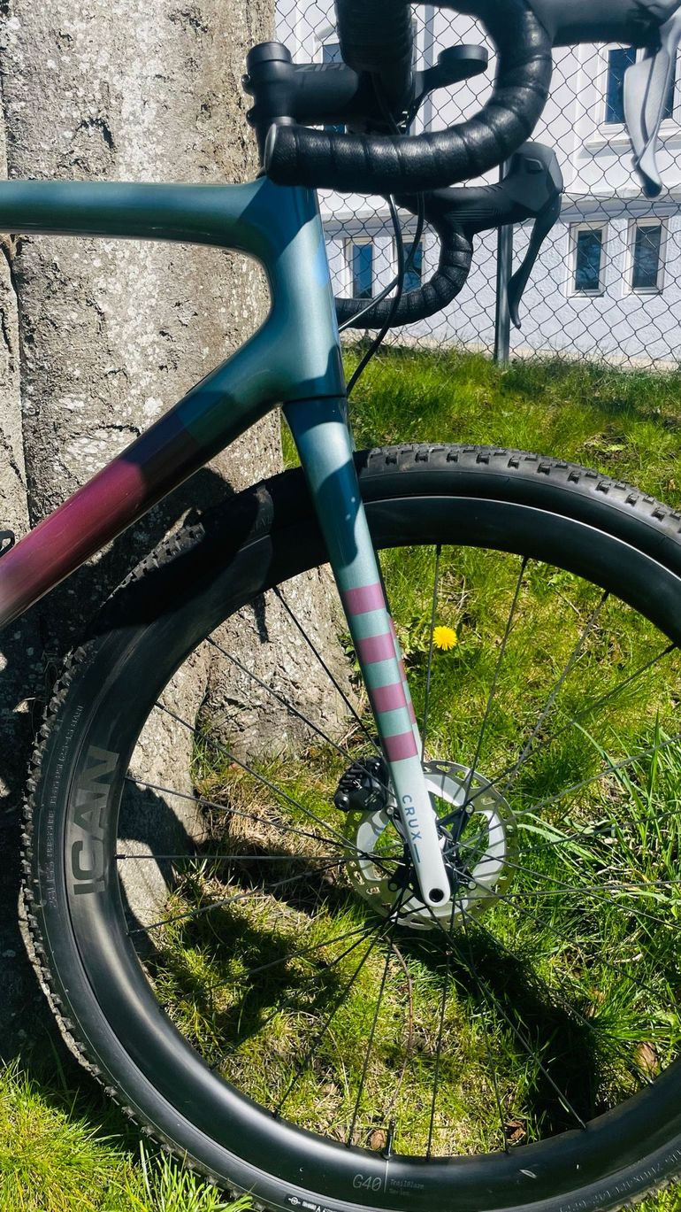 Used Specialized Crux Pro 2025 Frameset 2025 Road & Gravel, Blue — image 3 of 3
