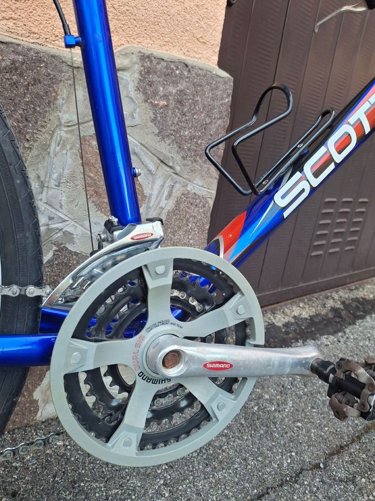 Used Scott Custom Shimano DXR 2010 Mountainbike, Blue — image 4 of 4