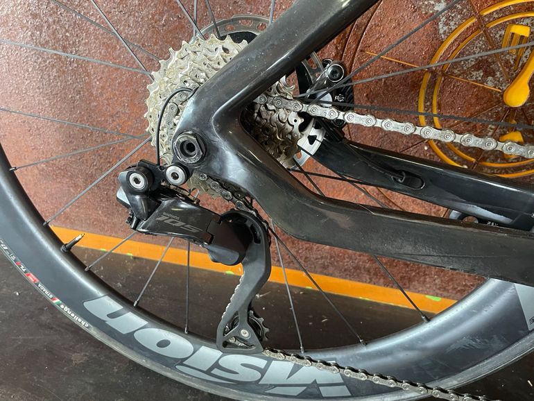 Gebrauchtes Orbea Orca Shimano 105 Di2 2024 Road & Gravel, Schwarz — Bild 4 von 4