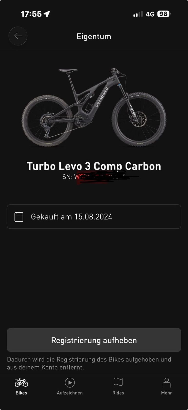 Gebrauchtes Specialized Turbo Levo Comp 2023 2023 Mountainbike, Schwarz, 29 — Bild 15 von 15