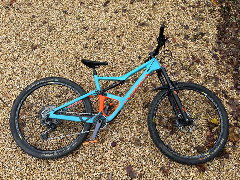 Orbea Occam Shimano Deore XT 2021 Mountainbike usato, Blu — immagine 2 di 10
