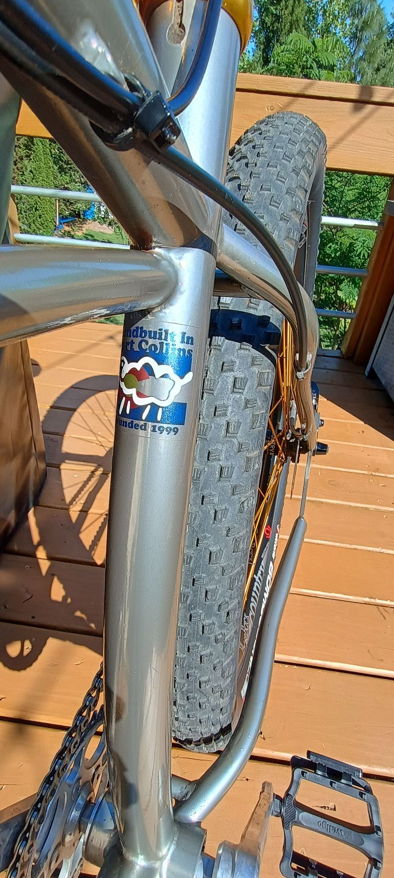 Used black sheep Klunker 2018 Mountainbike, Light Gray — image 2 of 6