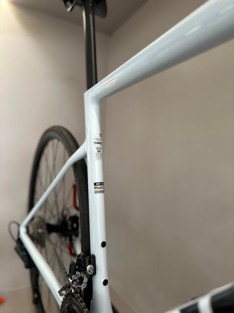 Gebrauchtes BMC Teammachine SLR THREE 2027 2027 Road & Gravel, Weiß — Bild 7 von 20