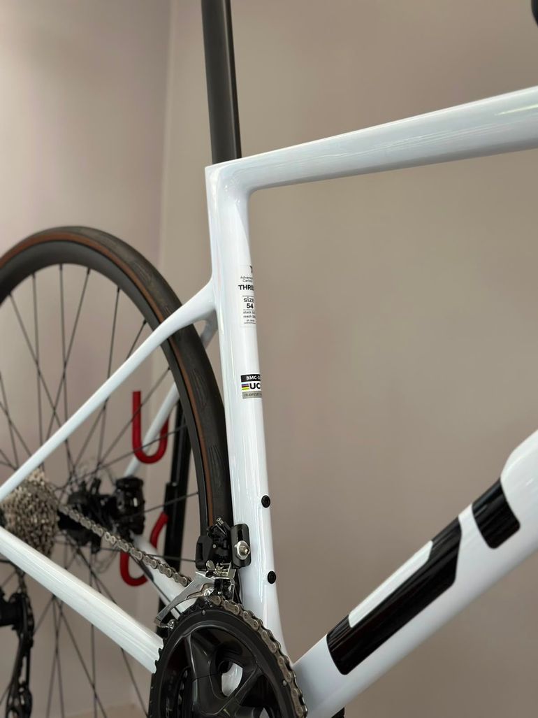 Gebrauchtes BMC Teammachine SLR THREE 2027 2027 Road & Gravel, Weiß — Bild 9 von 20