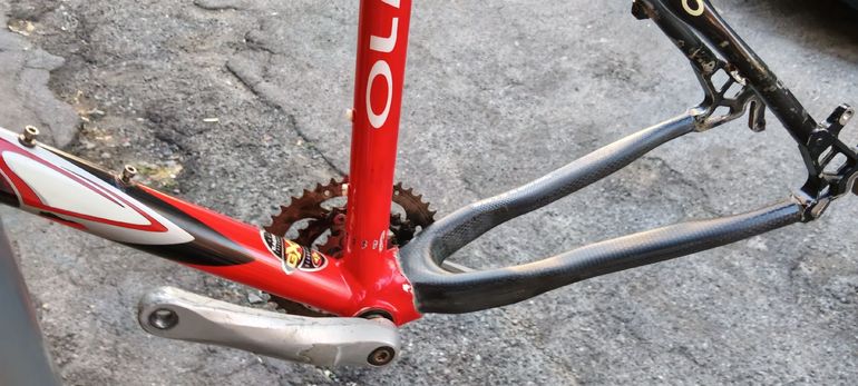 Used Olmo gxt Custom Frameset 2005 Mountainbike, Red — image 8 of 9