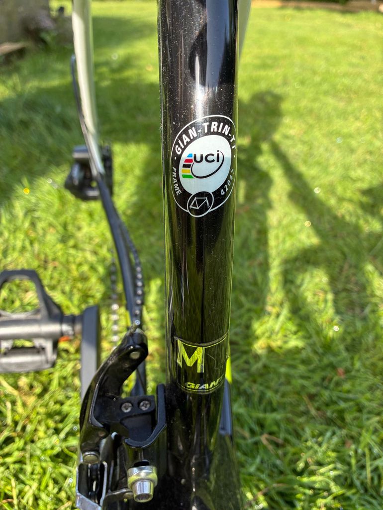 Used Giant Trinity Advanced 2019 Frameset 2019 Road & Gravel, Green — image 2 of 3