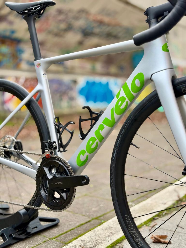 Cervélo Soloist 105 2026 2026 Road & Gravel usato, Grigio chiaro — immagine 4 di 13