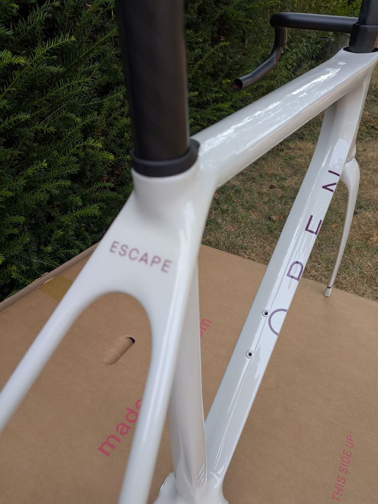 Used Open U.P Frameset 2026 Road & Gravel, White — image 5 of 14