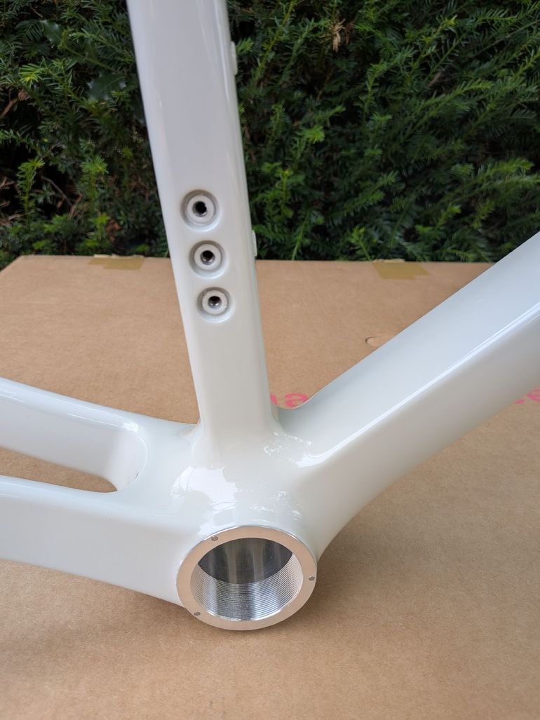 Used Open U.P Frameset 2026 Road & Gravel, White — image 7 of 14