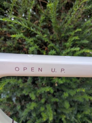 Used Open U.P Frameset 2026 Road & Gravel, White — image 4 of 14