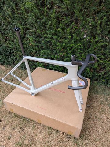 Used Open U.P Frameset 2026 Road & Gravel, White — image 9 of 14