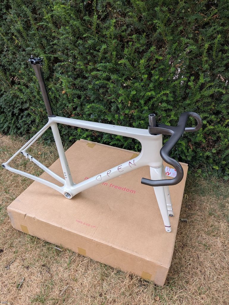 Used Open U.P Frameset 2026 Road & Gravel, White — image 9 of 14