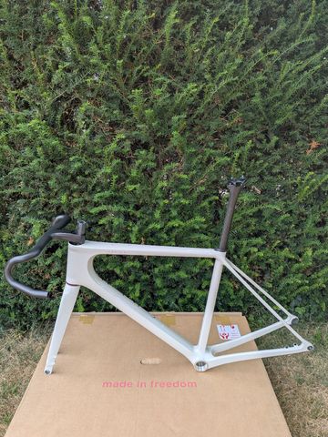 Used Open U.P Frameset 2026 Road & Gravel, White — image 11 of 14