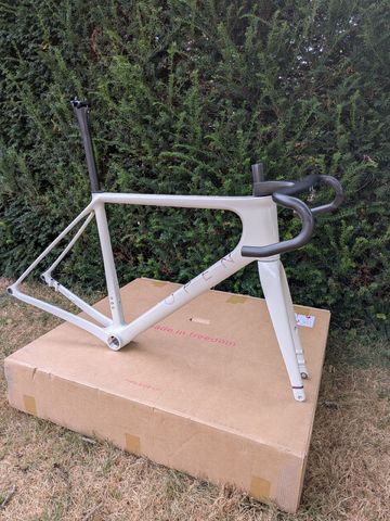 Used Open U.P Frameset 2026 Road & Gravel, White — image 13 of 14