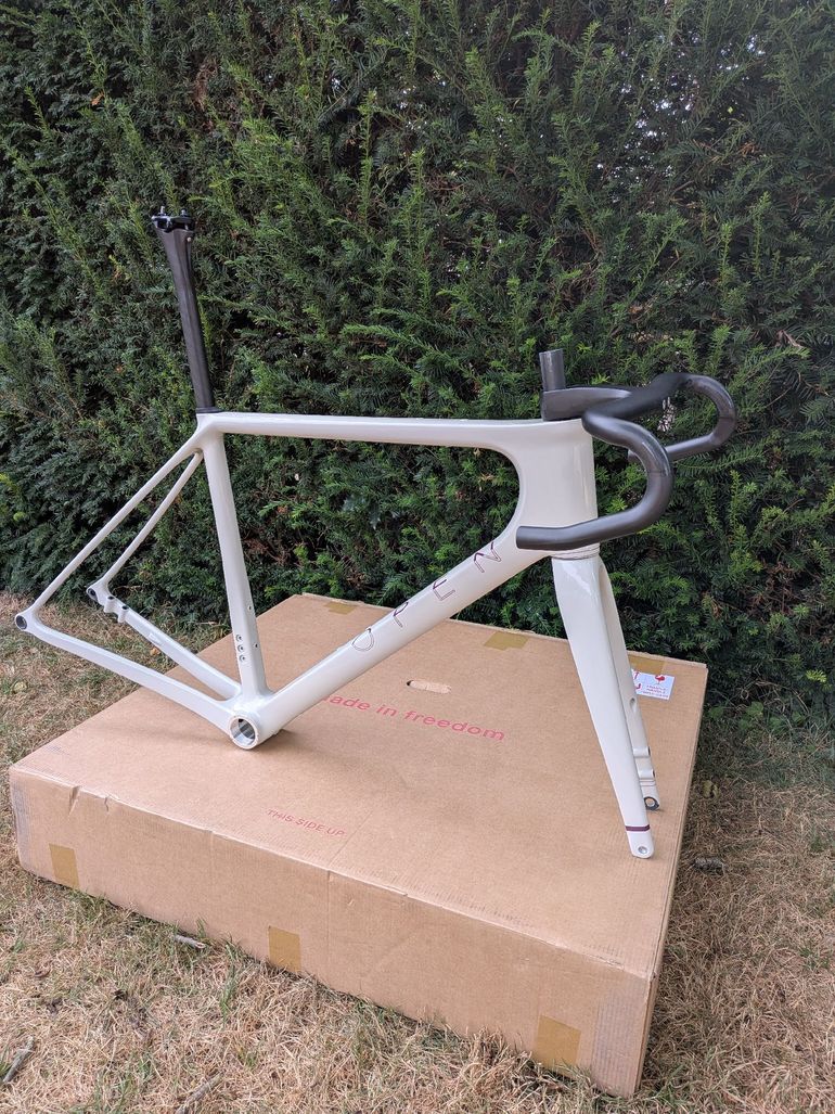 Used Open U.P Frameset 2026 Road & Gravel, White — image 13 of 14