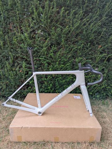 Used Open U.P Frameset 2026 Road & Gravel, White — image 1 of 14