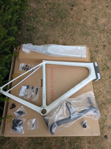Used Open U.P Frameset 2026 Road & Gravel, White — image 14 of 14
