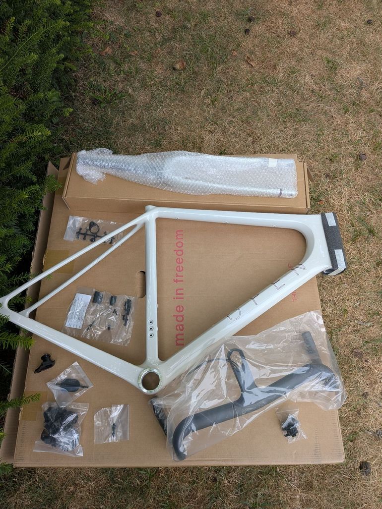Used Open U.P Frameset 2026 Road & Gravel, White — image 14 of 14