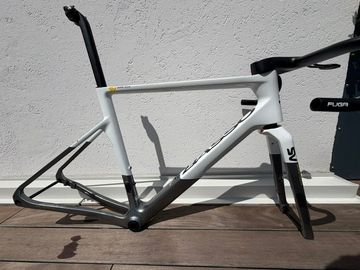 Used Basso SV Frameset Frameset 2026 Road & Gravel, White — image 1 of 7