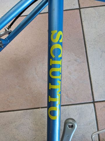 Used Sciutto Custom Frameset 1970 Road & Gravel, Blue — image 8 of 9