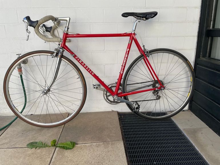 rennrad bremsschuhe Promax Alu silber für Rennrad, Fixie oder Bahnrad – BFCM202320 No pedals, no problem! Farbe:Blau-Braun