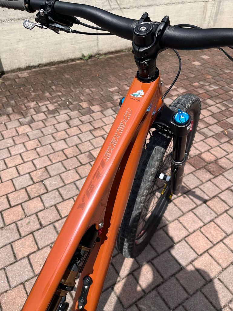 Gebrauchtes Yeti SB130 TLR 2021 2021 Mountainbike, Orange — Bild 3 von 21