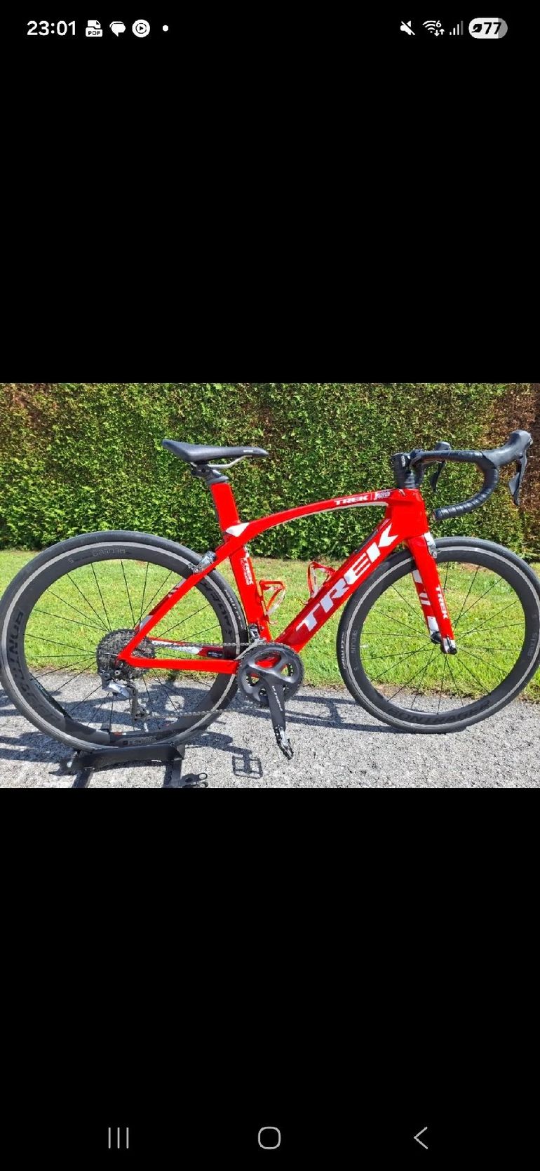 Gebrauchtes Trek Madone SL 6 2019 2019 Road & Gravel, Rot — Bild 13 von 15