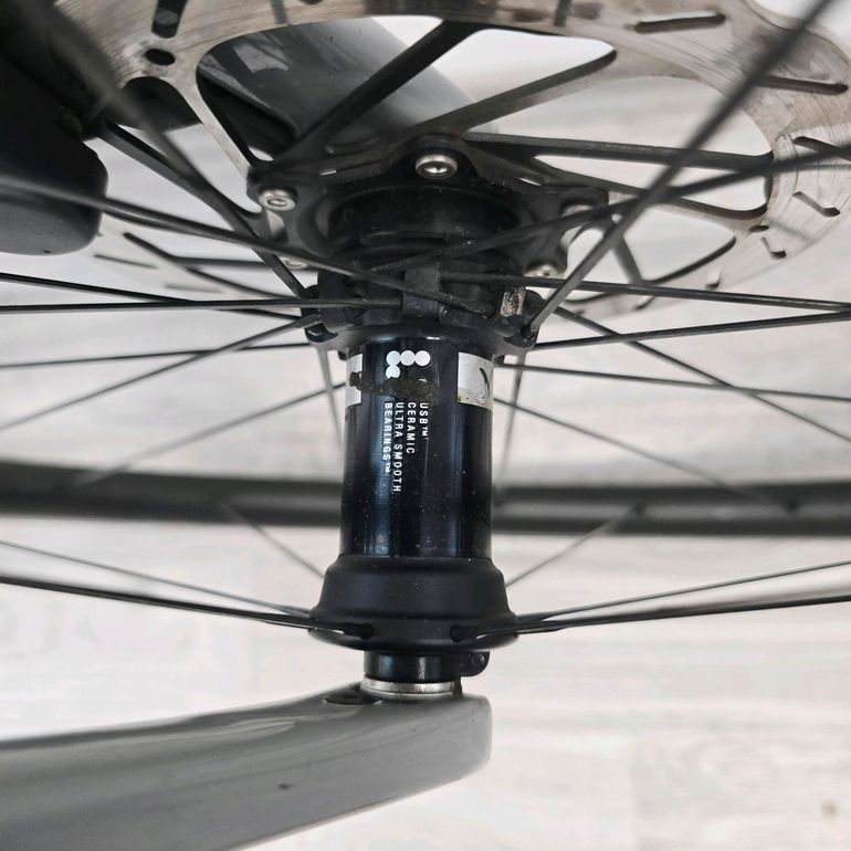Used FACTOR O2 Disc 2024 Road & Gravel, Light Gray — image 13 of 30