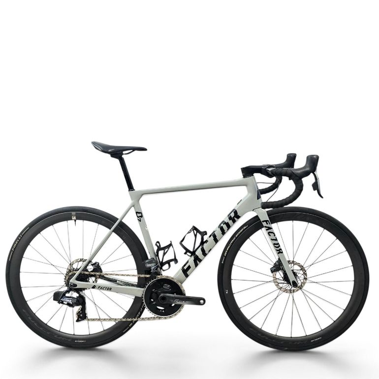 Used FACTOR O2 Disc 2024 Road & Gravel, Light Gray — image 15 of 30
